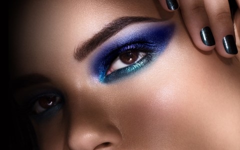 PUPA Milano The Dark Side of Beauty Ombretto 006 Dark Blue 1.3g - Metallico, Smoky