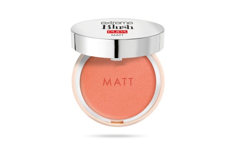 PUPA Milano Extreme Blush Matt 001 Romantic Pink 4g - Blush compatto effetto illuminante