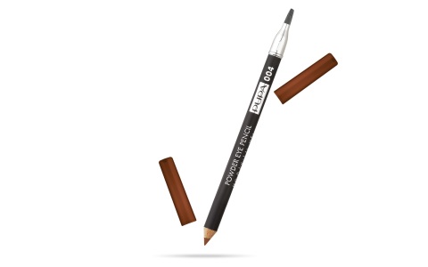 PUPA Milano Powder Eye Pencil 004 - Matita Eyeliner Effetto Polvere, Colore Powdery Terra Di Siena, 1,19 g