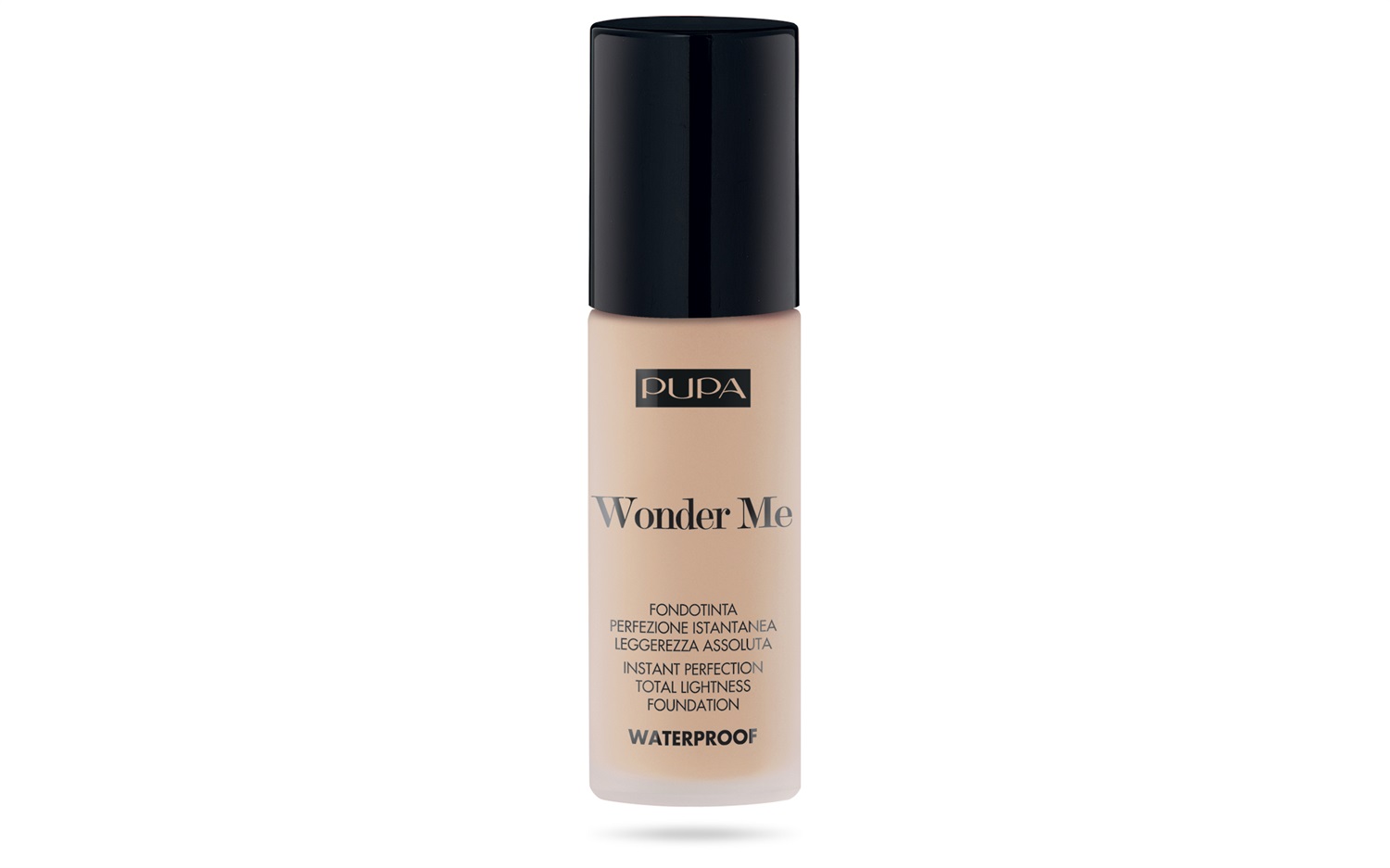Pupa Wonder Me Fondotinta Fluido 30ml - 020 Light Beige Warm, Leggero e Waterproof