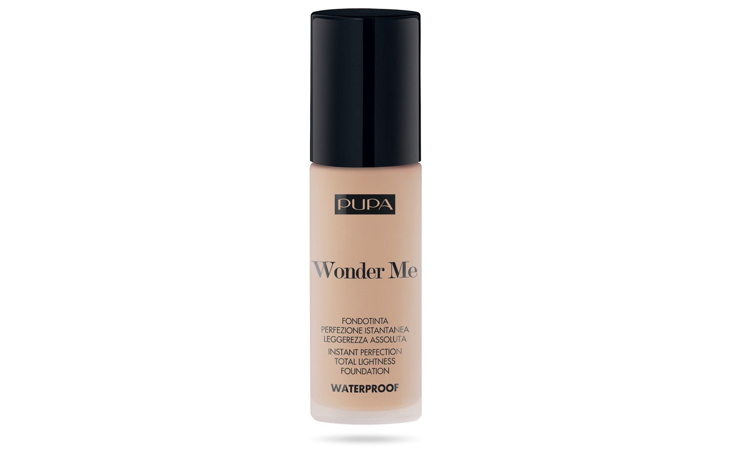 Pupa Wonder Me Fondotinta Fluido 30ML - Waterproof, Leggero e Levigante, Colore Medium Beige Neutral