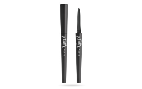 Pupa Vamp! Eye Pencil 100 Iconic Black - Matita Waterproof 2 in 1 Eyeliner e Kajal