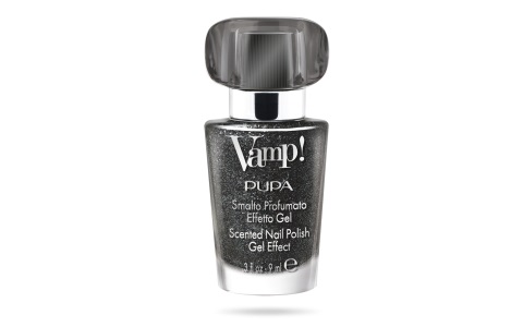 PUPA Milano Vamp! Smalto 308 Dazzle Black 9ml - Lunga Durata e Finitura Ultra-Lucida