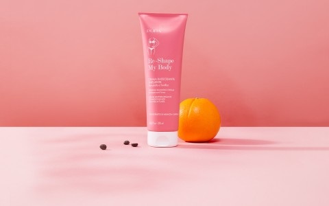 PUPA Re-Shape My Body Crema Rassodante Snellente 250ml - Formula Clean con 93% Ingredienti Naturali, Texture Fresca e Leggera