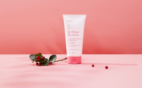 PUPA Re-Shape My Arms Crema Interno Braccia 150ml - Crema-gel Rassodante con 97% Ingredienti Naturali