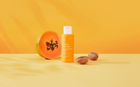 PUPA Milano Purity Powder Polvere Esfoliante Enzimatica 40g - Formula Clean con 94% di Ingredienti Naturali, Esfolia e Leviga la Pelle del Viso