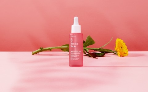 Pupa Elastin Shots Siero Antigravità 30 ml - Compatto e Rimpolpante con 94% Ingredienti Naturali
