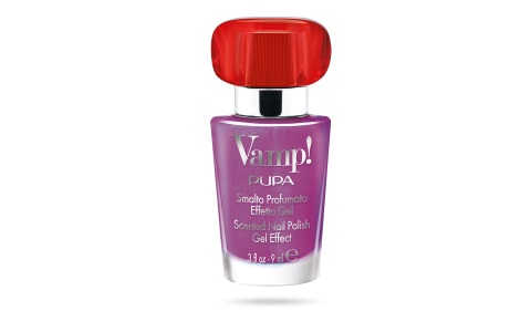 PUPA Vamp! Smalto Profumato Effetto Gel 215 Vibrant Violet 9ml - Fragranza Rossa, Effetto Gel Seducente