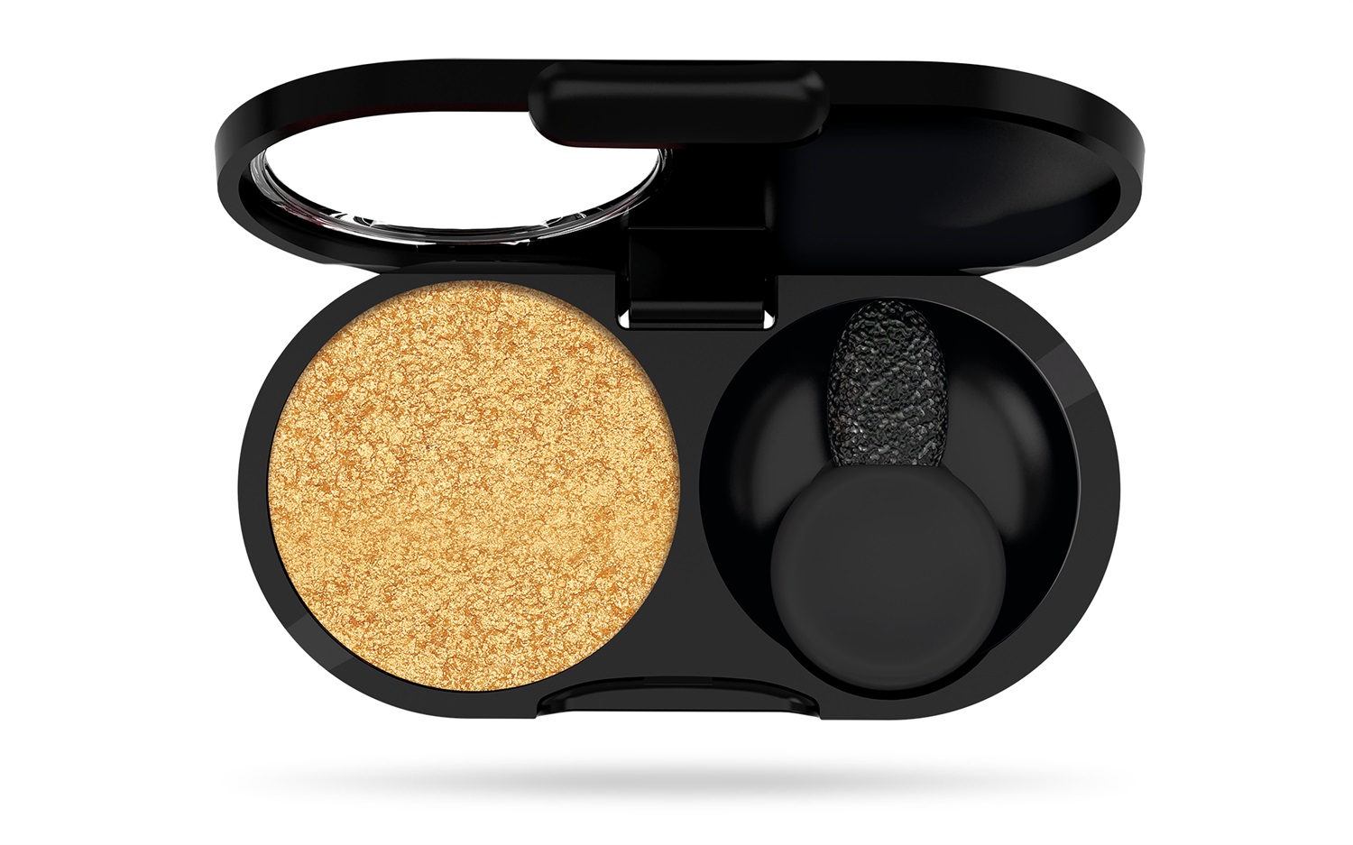 PUPA Milano Vamp! Ombretto Metallic 203 24K Gold - 1.5g, Alta Pigmentazione, Facile da Sfumare