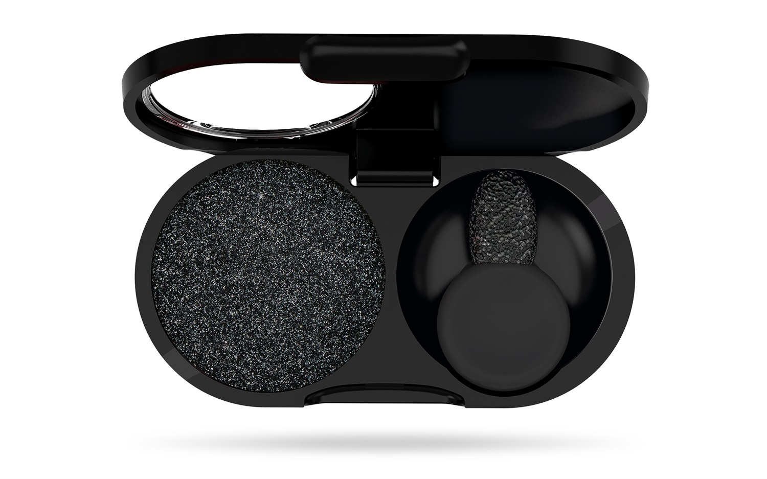 PUPA Vamp! Ombretto Metallic 301 Frozen Black 1,5g - Alta Pigmentazione e Facilmente Sfumabile