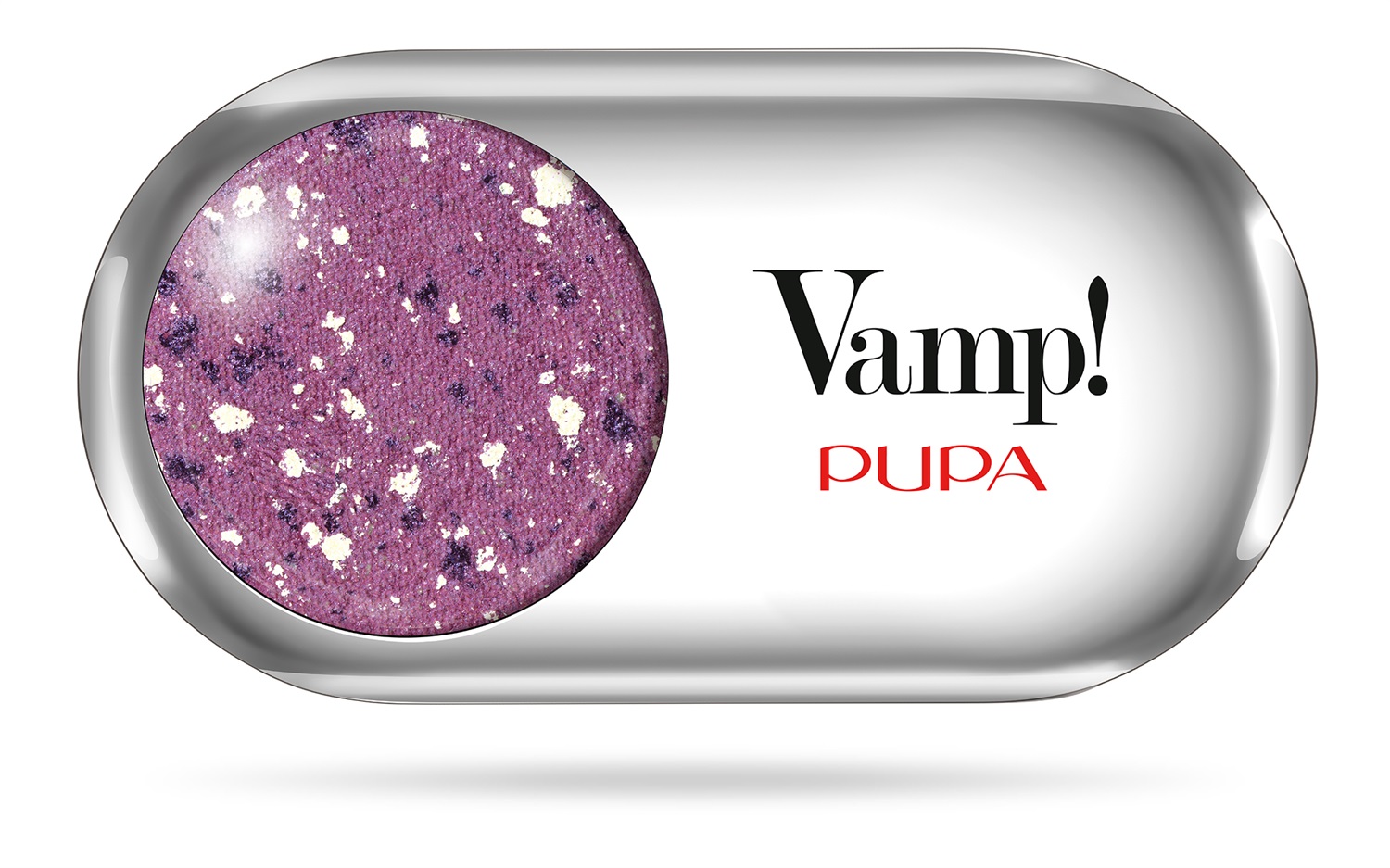 PUPA Milano Vamp! Gems Ombretto 101 Purple Crash 1.5g - Alta Pigmentazione, Finish Metallico, Facile da Sfumare