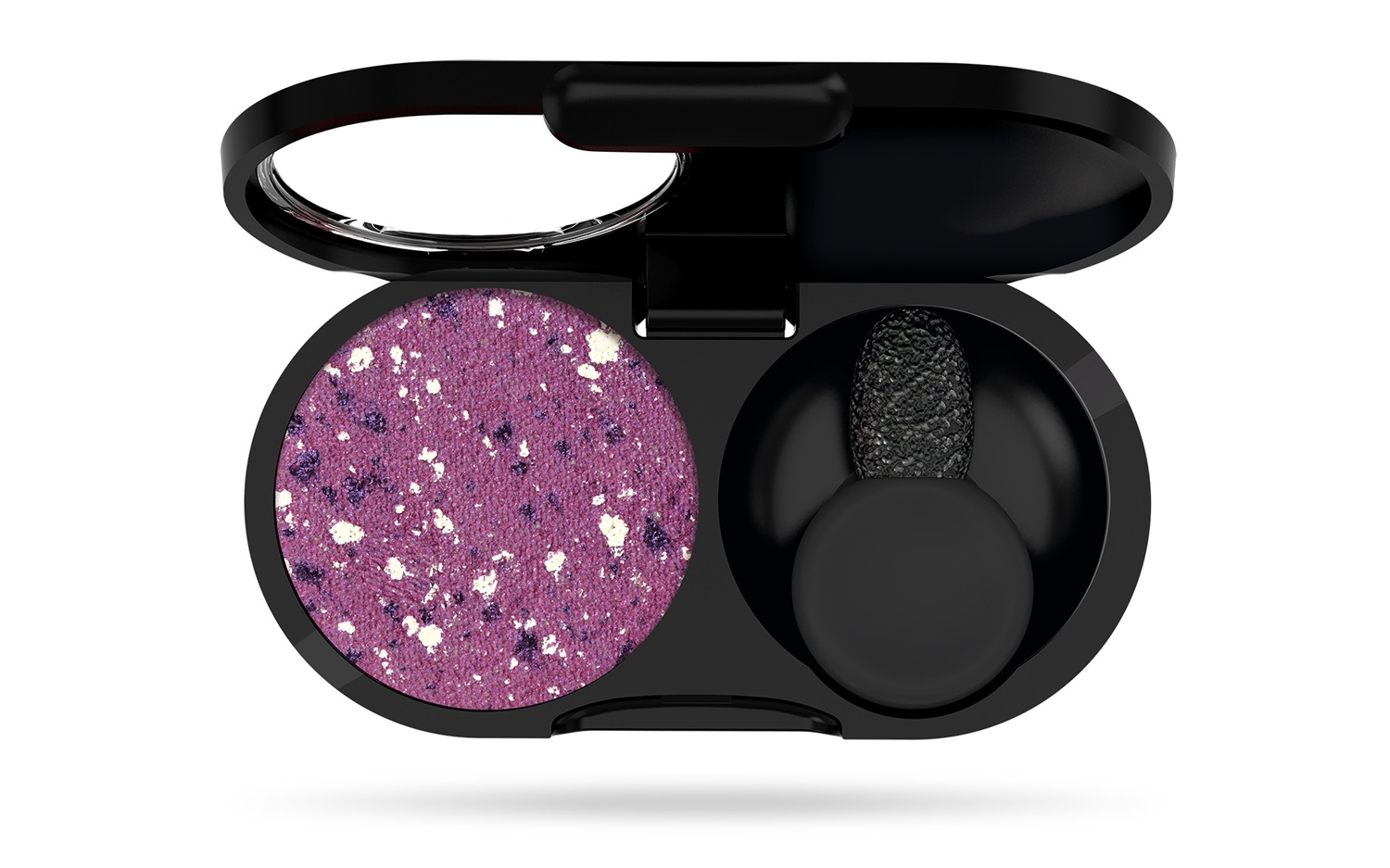 PUPA Milano Vamp! Gems Ombretto 101 Purple Crash 1.5g - Alta Pigmentazione, Finish Metallico, Facile da Sfumare