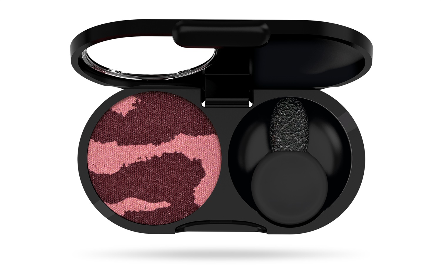 PUPA Milano Vamp! Fusion Ombretto 106 Audacious Pink 1.5g - Alta Pigmentazione, Finish Satinato e Metallico, Facile da Sfumare