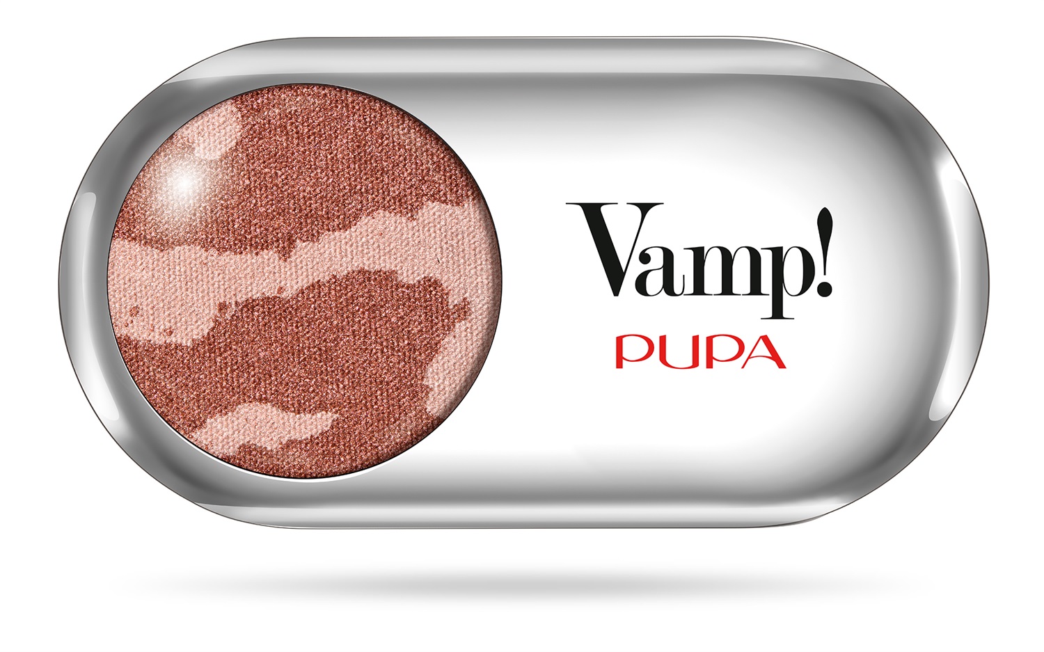 PUPA Milano Vamp! Fusion Ombretto 207 Seductive Bronze 1.5g - Alta Pigmentazione, Finish Satinato e Opaco, Facile da Sfumare