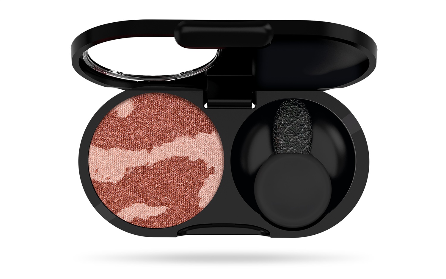 PUPA Milano Vamp! Fusion Ombretto 207 Seductive Bronze 1.5g - Alta Pigmentazione, Finish Satinato e Opaco, Facile da Sfumare