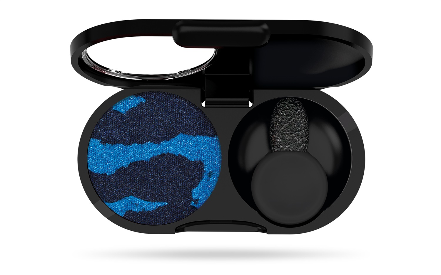 PUPA Milano Vamp! Fusion Ombretto 305 Ocean Blue 1.5g - Alta Pigmentazione, Finish Satinato, Facile da Sfumare