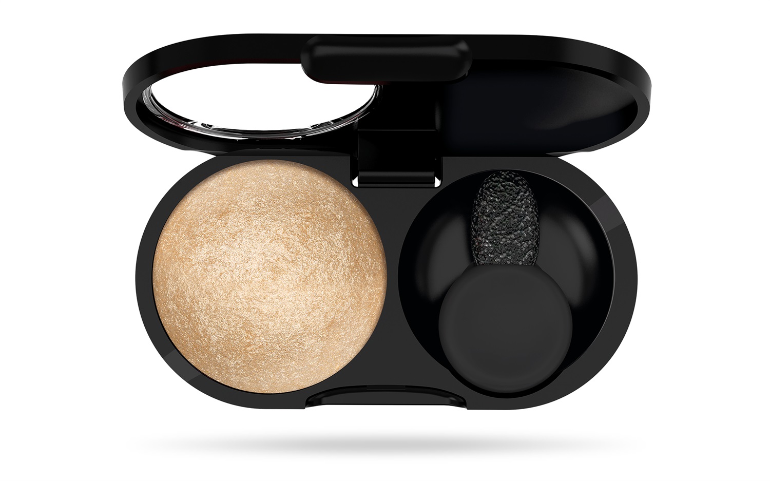 PUPA Milano Vamp! Wet&Dry Ombretto 201 Champagne Gold 1g - Alta Pigmentazione e Effetto Luminoso