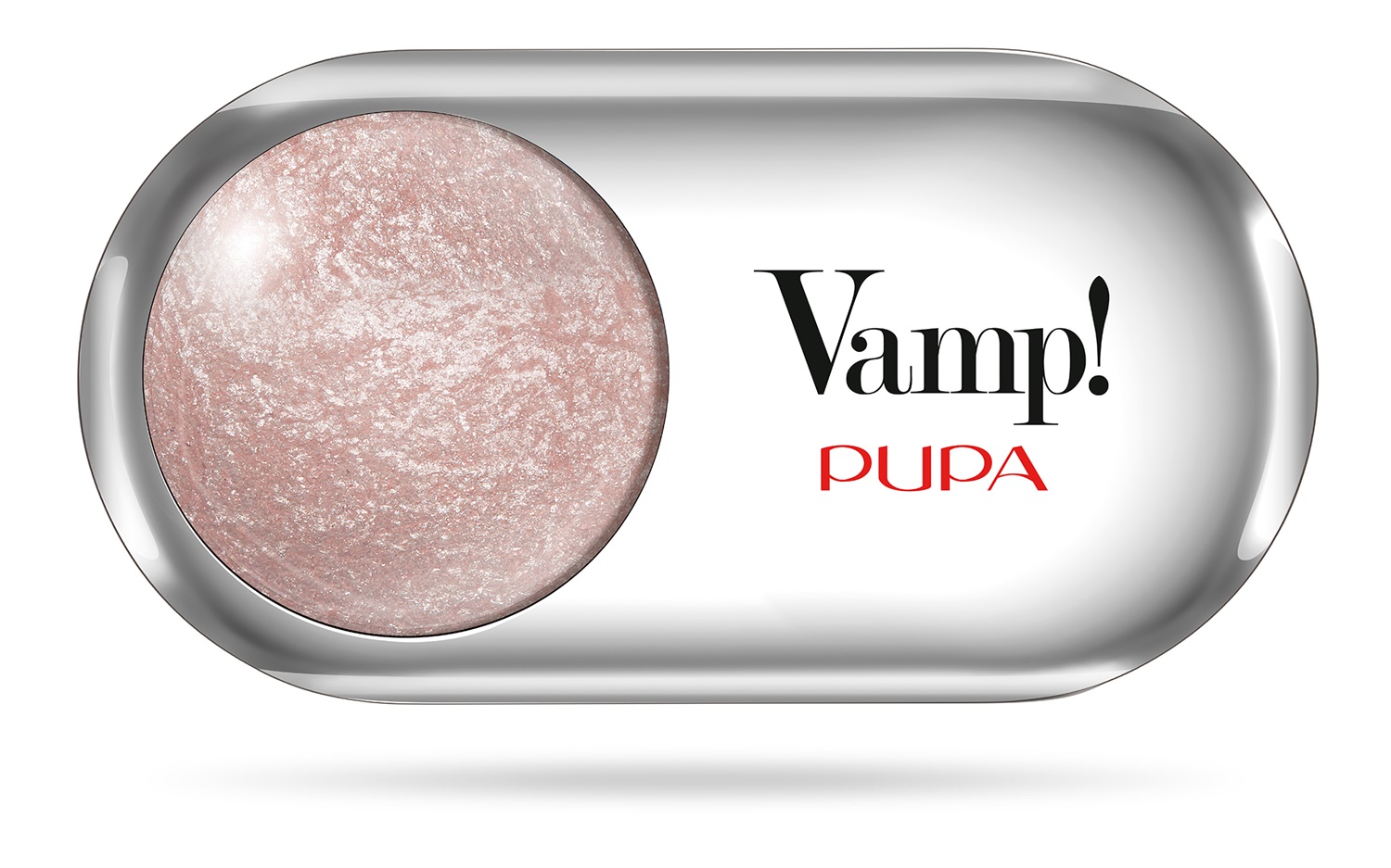 PUPA Milano Vamp! Wet&Dry Ombretto 208 Ballerina Pink 1g - Colore Puro, Intenso e Sfumabile