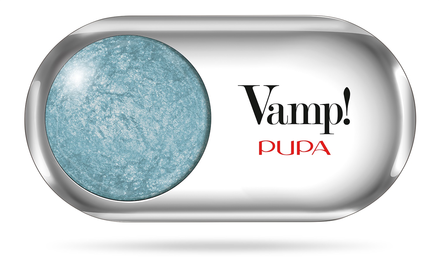 PUPA Milano Vamp! Wet&Dry Ombretto 306 Bon-Ton Blue 1g - Alta Pigmentazione e Sfumabilità
