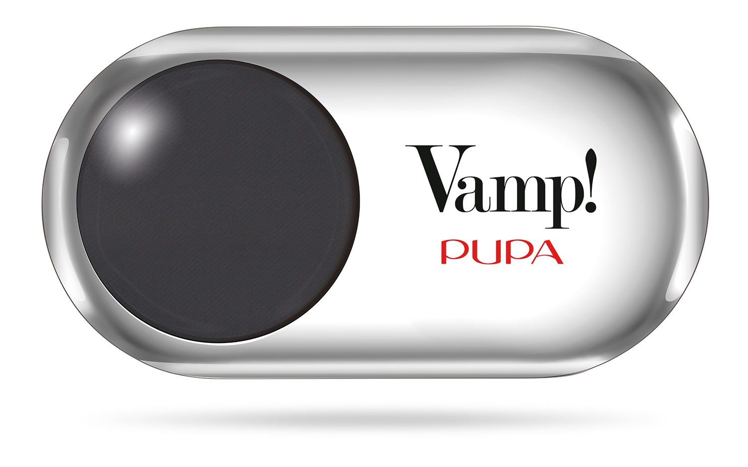 PUPA Milano Vamp! Matt Ombretto 300 Blackout 1.5g - Alta Pigmentazione, Finish Opaco, Facilmente Sfumabile