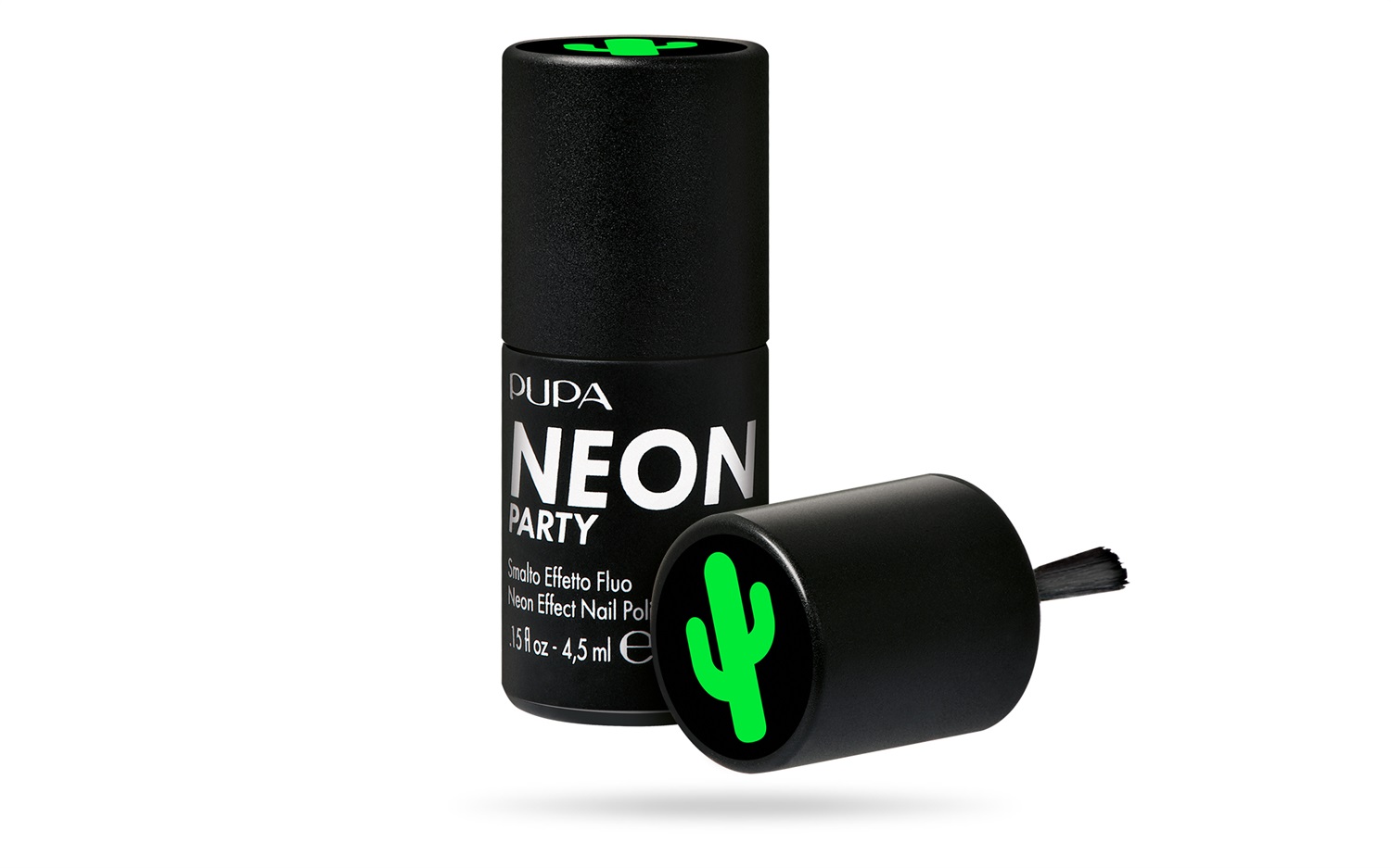 PUPA Neon Party Smalto Effetto Fluo 300 - Chiringuito Green 4.5 ml