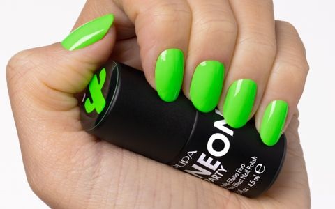 PUPA Neon Party Smalto Effetto Fluo 300 - Chiringuito Green 4.5 ml