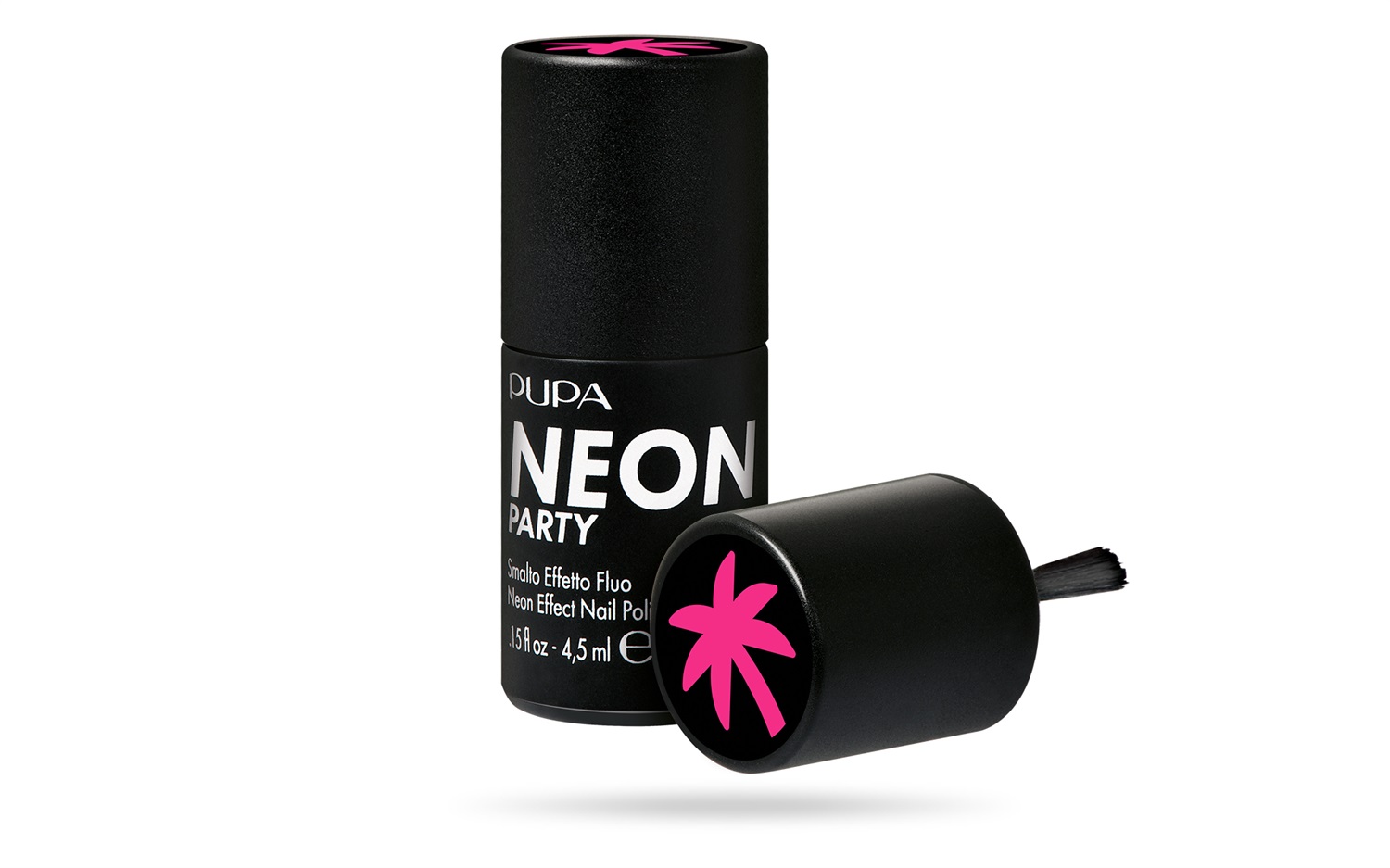 PUPA Milano Neon Party Smalto Effetto Fluo 700 Saint Tropez Violet 4.5ml - Finish Luminoso e Brillante