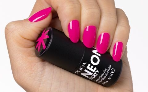 PUPA Milano Neon Party Smalto Effetto Fluo 700 Saint Tropez Violet 4.5ml - Finish Luminoso e Brillante