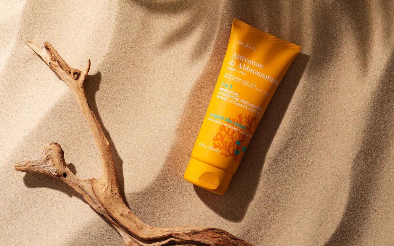 PUPA Milano Attivatore di Abbronzatura 3 in 1 Corpo e Viso 200 ml - Formula Clean con Sun Booster