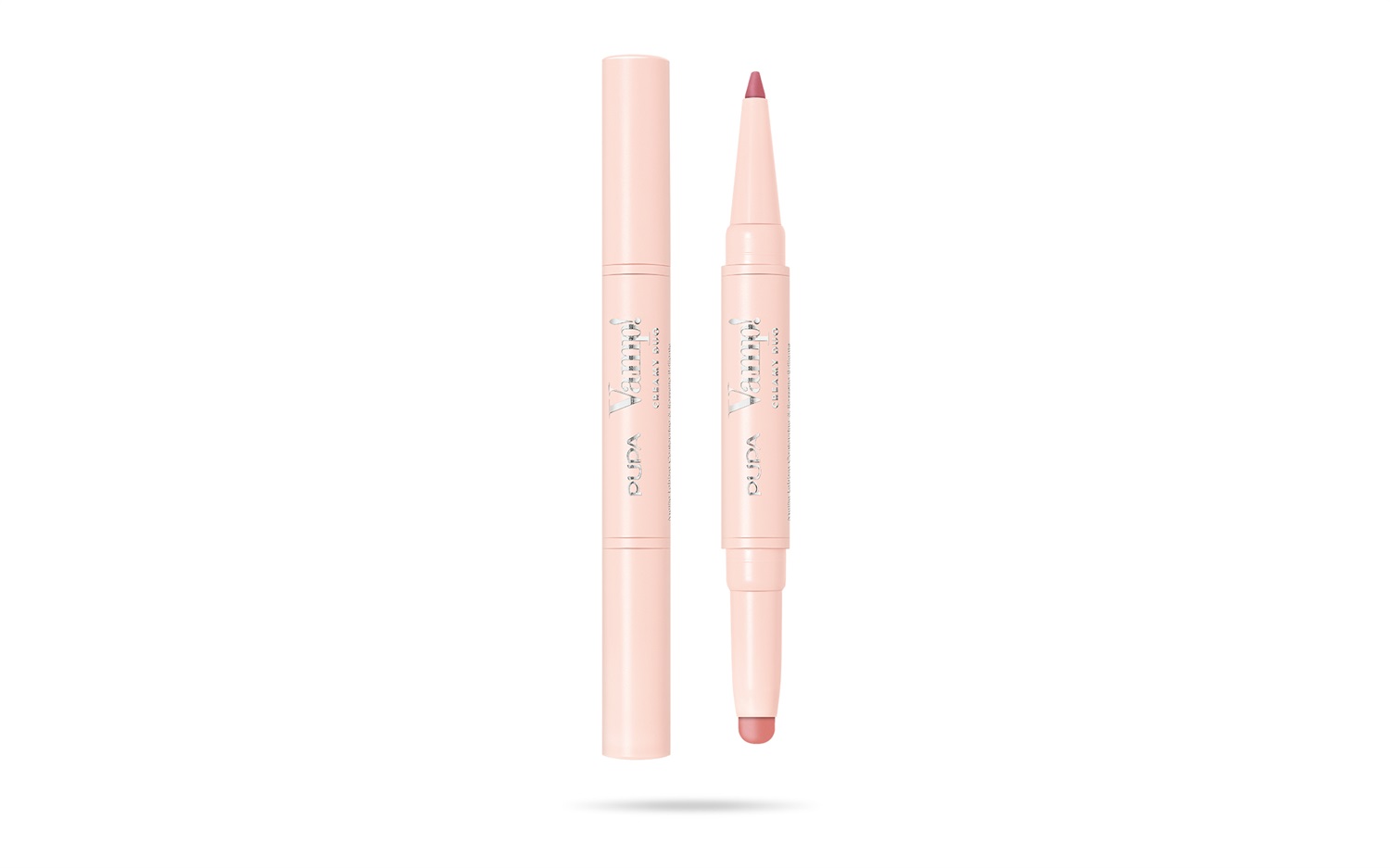 PUPA Milano Vamp! Creamy Duo - Matita Labbra e Rossetto Brillante 004 Light Rose