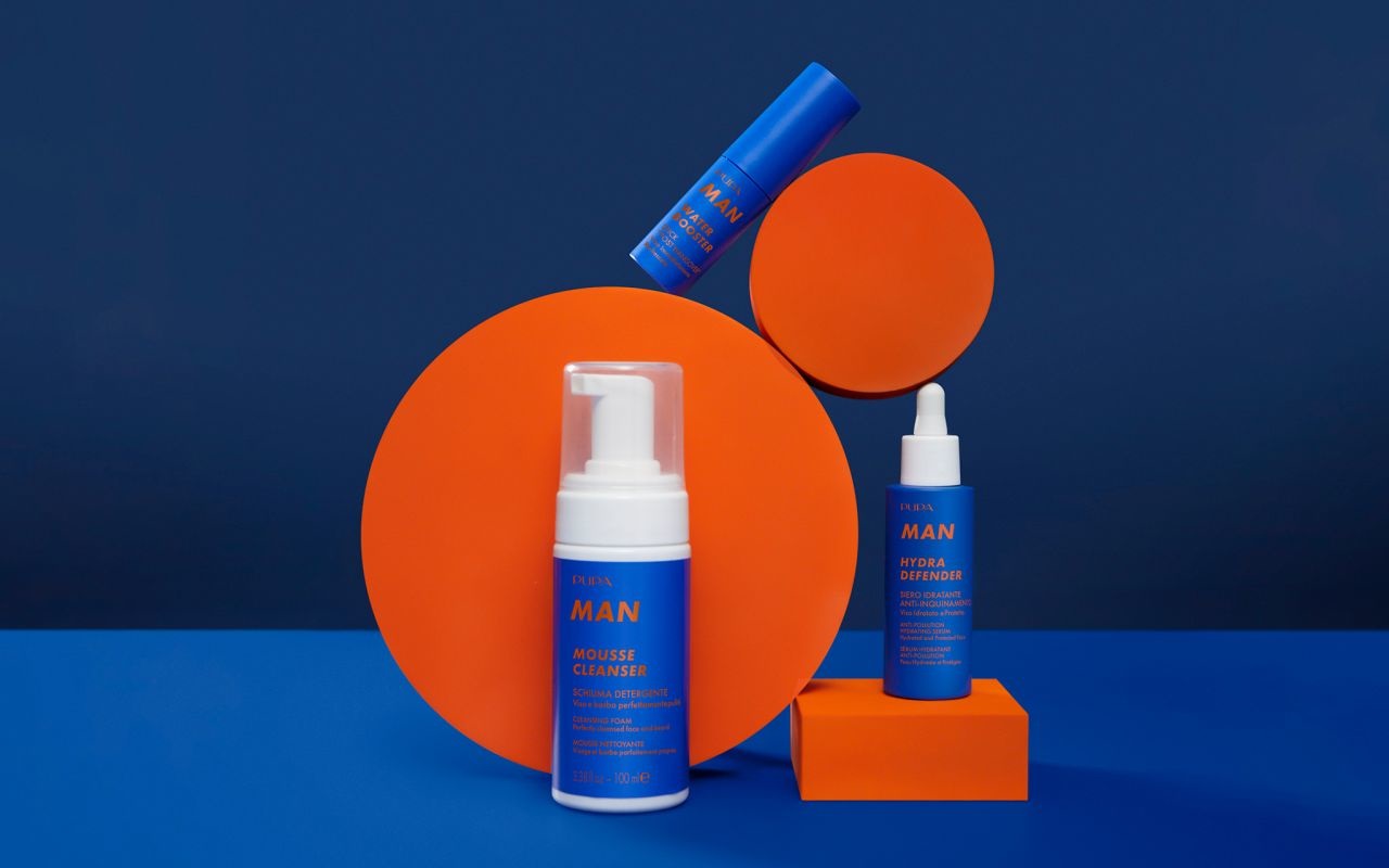 PUPA Milano Mousse Cleanser 100 ml - Schiuma Detergente Viso e Barba, Formula Naturale, Pelle Morbida e Radiosa