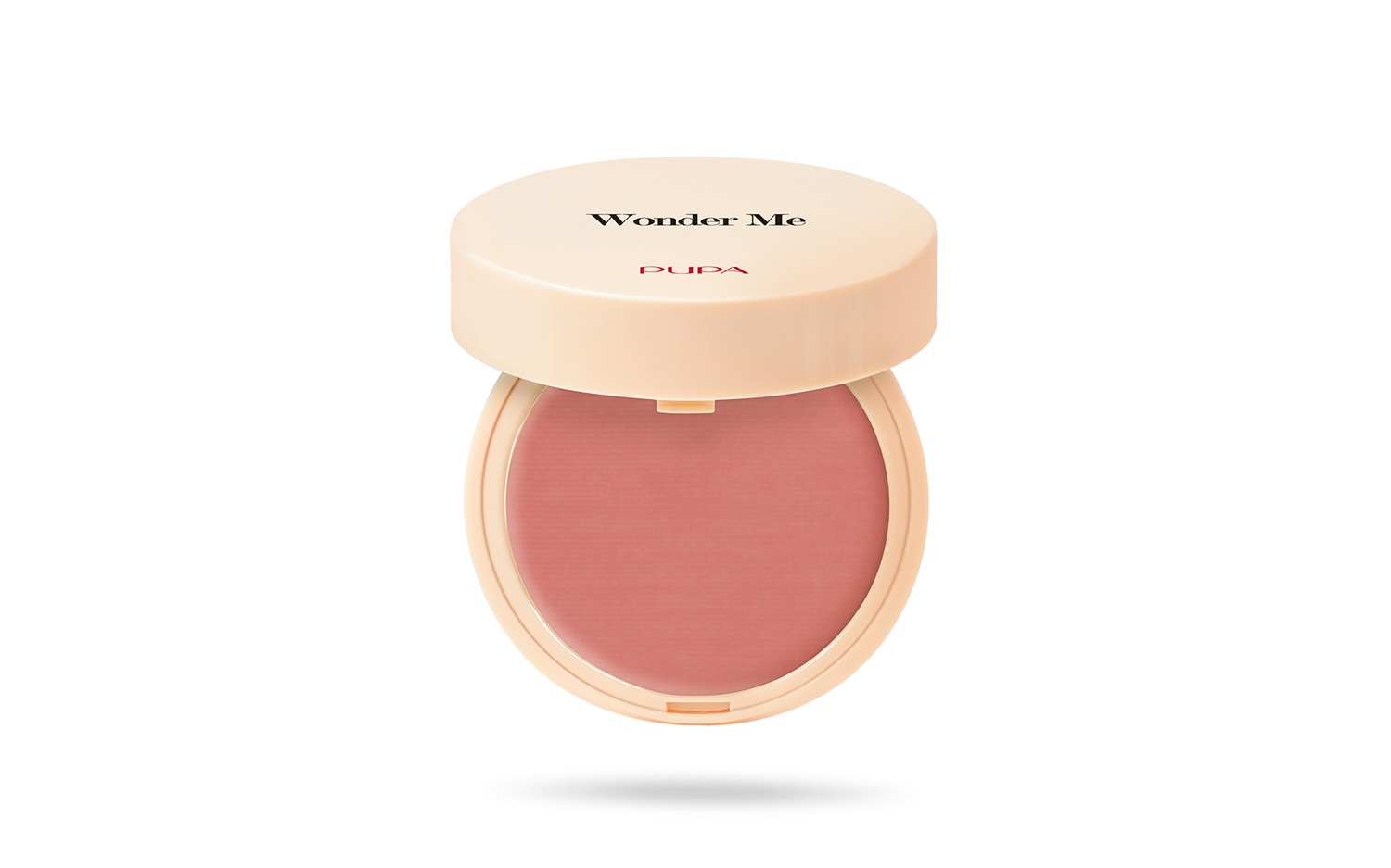 Pupa Wonder Me Blush 004 True Love - Fard Viso Effetto Naturale con Acido Ialuronico, 4g