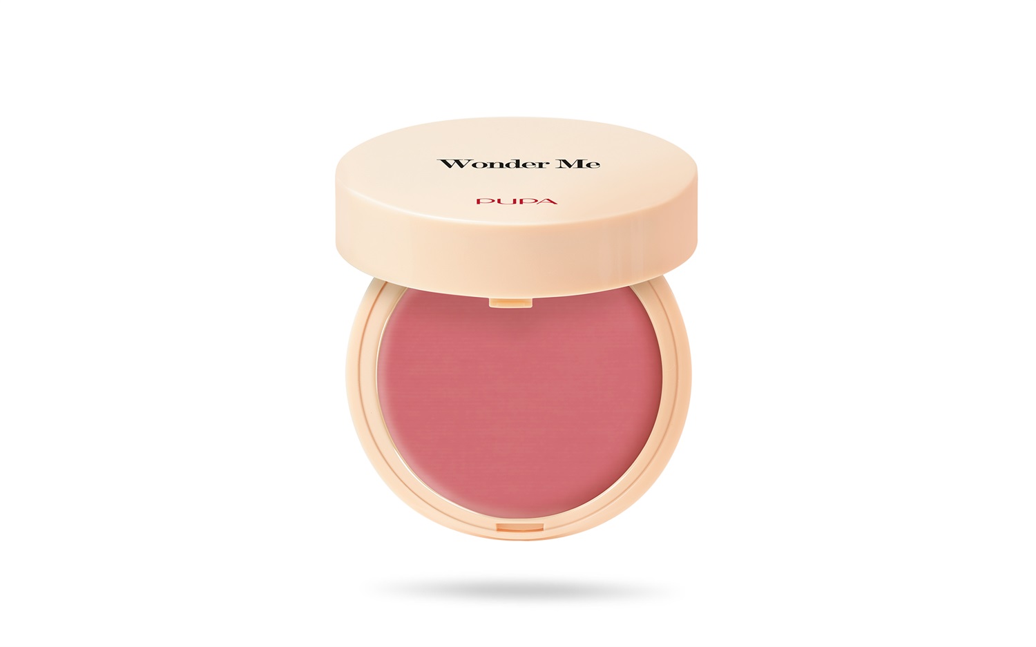 PUPA Milano Wonder Me Blush 005 Deep Passion Matt - Blush in Polvere con Acido Ialuronico, Effetto Naturale e Texture Levigante (4g)