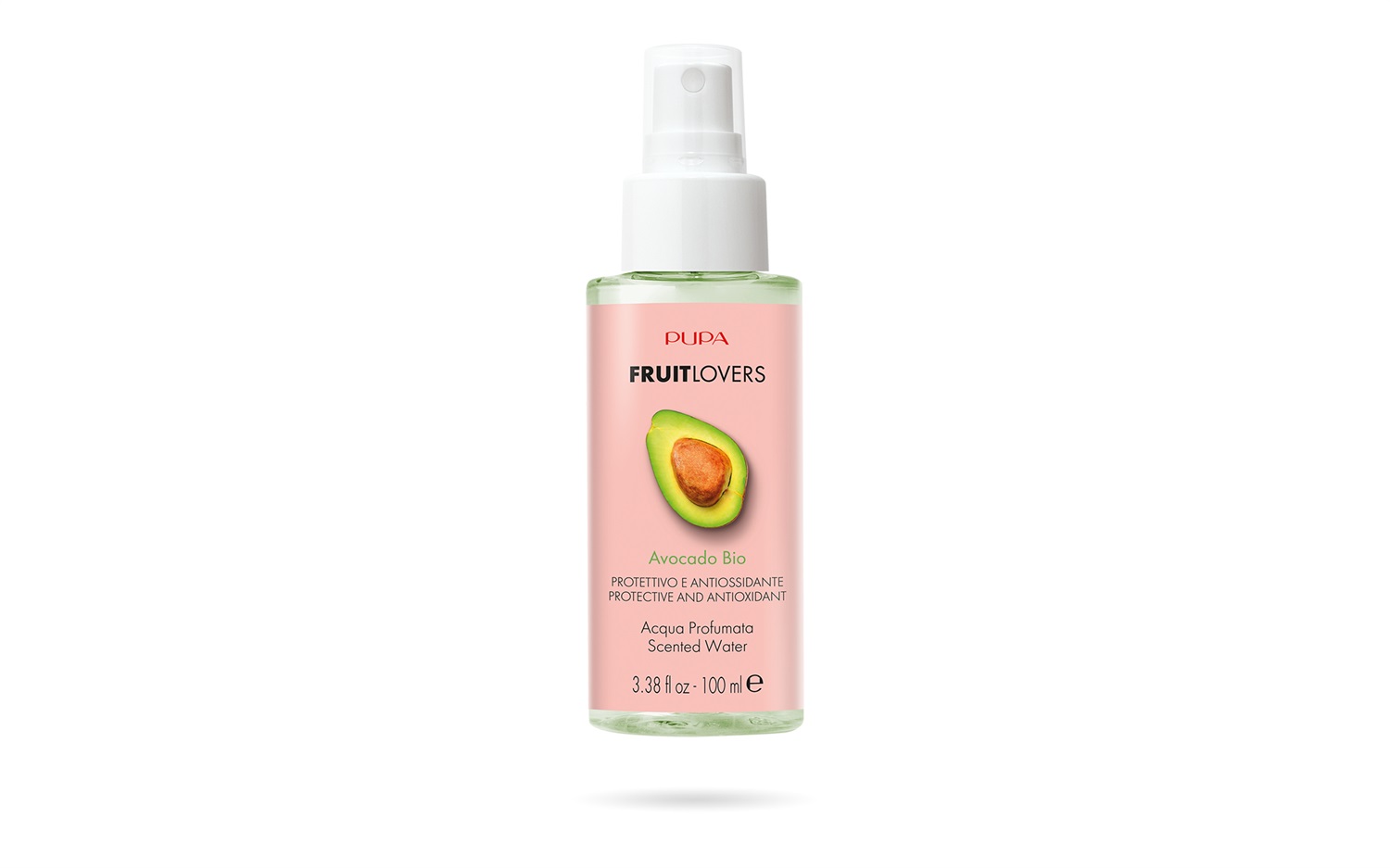 Pupa Fruit Lovers Acqua Profumata Avocado Bio 100ml - Protettivo e Antiossidante