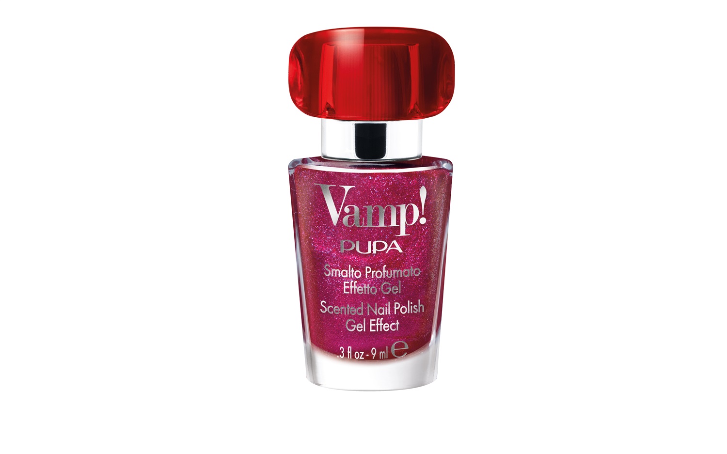 Pupa Vamp! Smalto per Unghie Profumato Effetto Gel 219 Party Fuchsia 9ml