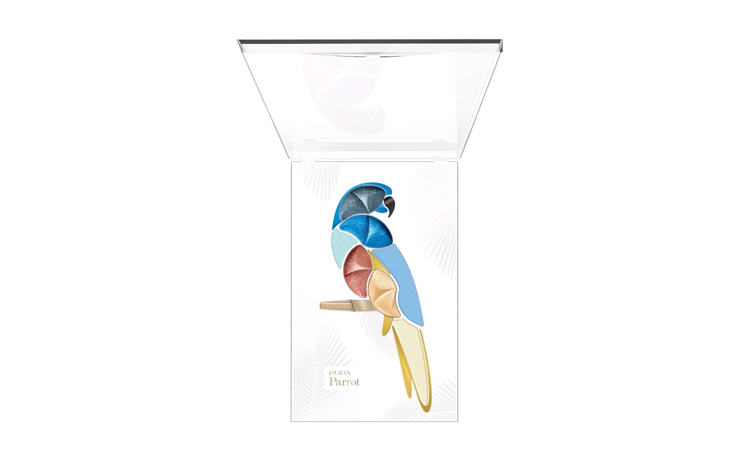 Pupa Parrot Cofanetto Make-up 003 Rio - Palette con 4 Ombretti Compatti e 3 Ombretti in Crema