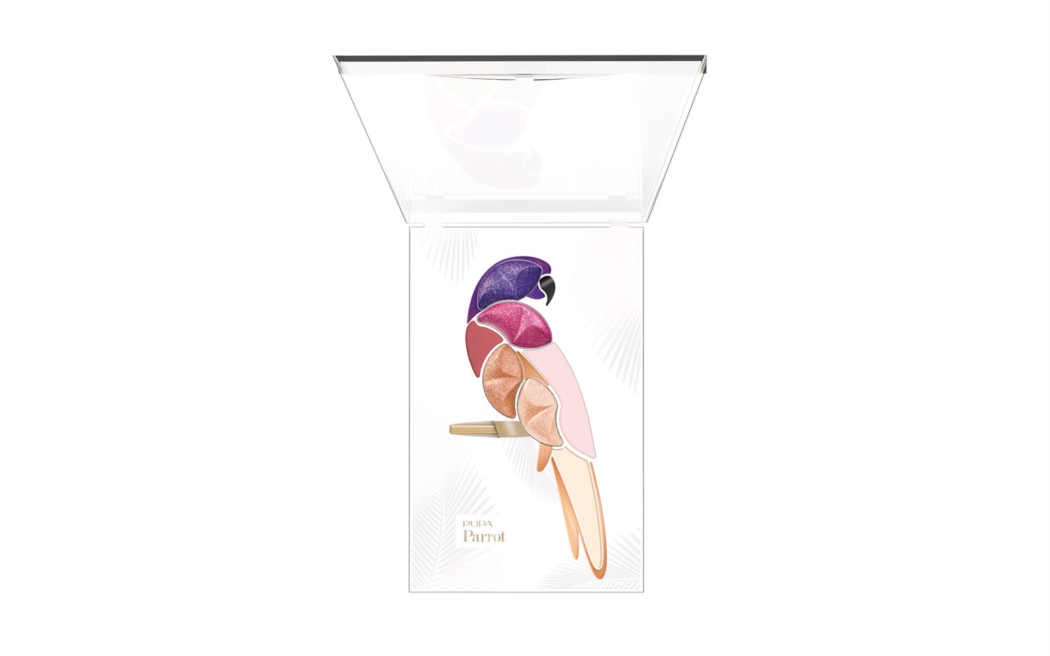 Pupa Parrot Make-up Kit 004 Copacabana - Cofanetto Trucco Occhi con Ombretti Compatti e in Crema