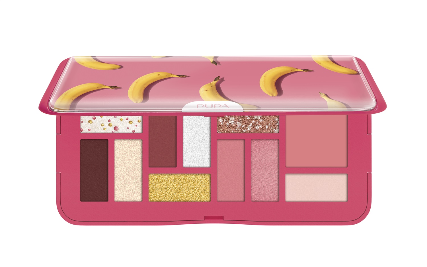 PUPA Milano Palette M Breakfast Lovers 008 Energy - Palette multifinish 12g con texture MATT & SATIN e ingredienti naturali