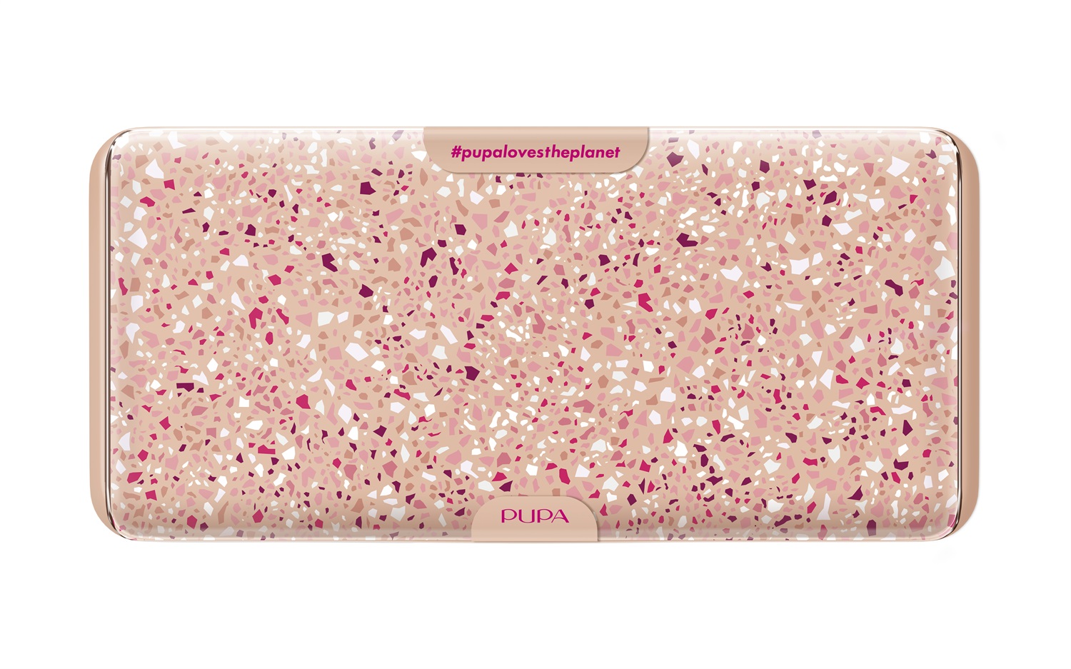 PUPA Palette L Stoneland 005 Nude - 12 Ombretti, 2 Fard, 4 Special Effect, Formule Clean, Packaging Innovativo