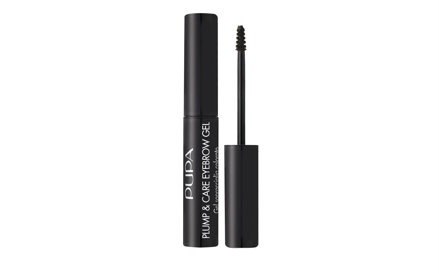 Pupa Plump & Care Eyebrow Gel 003 Dark Brown - Gel Sopracciglia Colorato con Trattamento Fortificante 3 ml
