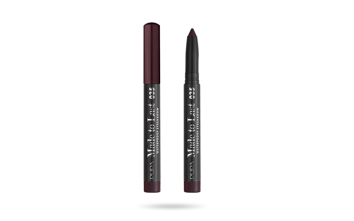 PUPA Milano Made To Last Waterproof Eyeshadow 035 Plum - Ombretto in Stick Cremoso e Leggero