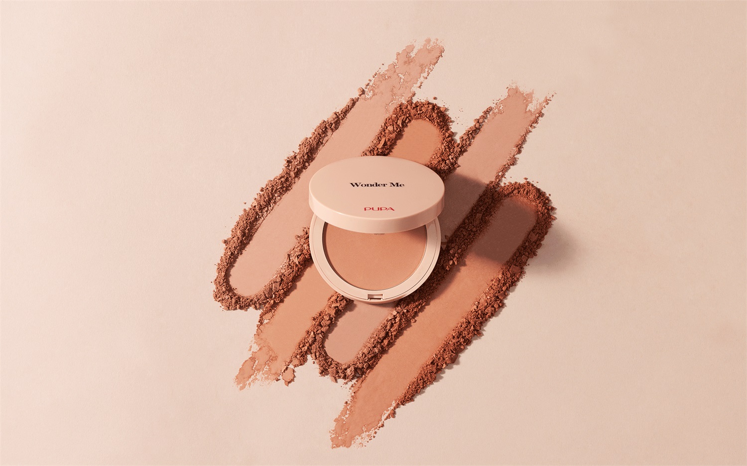 PUPA Wonder Me Bronzer 002 Medium Warm - Polvere Abbronzante 7,5 g per una Perfezione Istantanea