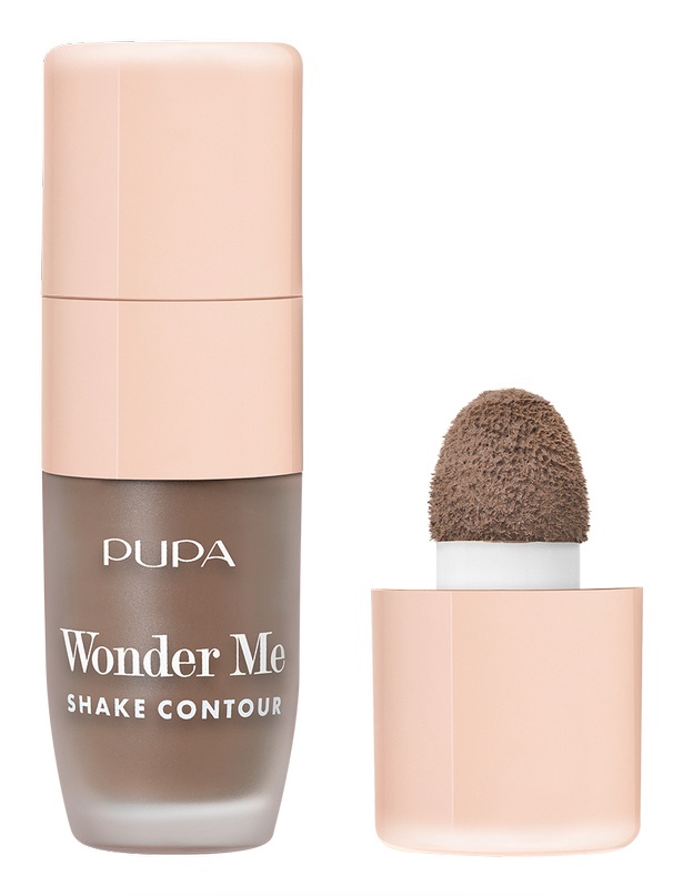 PUPA Milano Wonder Me Shake Contour 008 Espresso Martini - Contouring Liquido 5.5ml per un Effetto Naturale