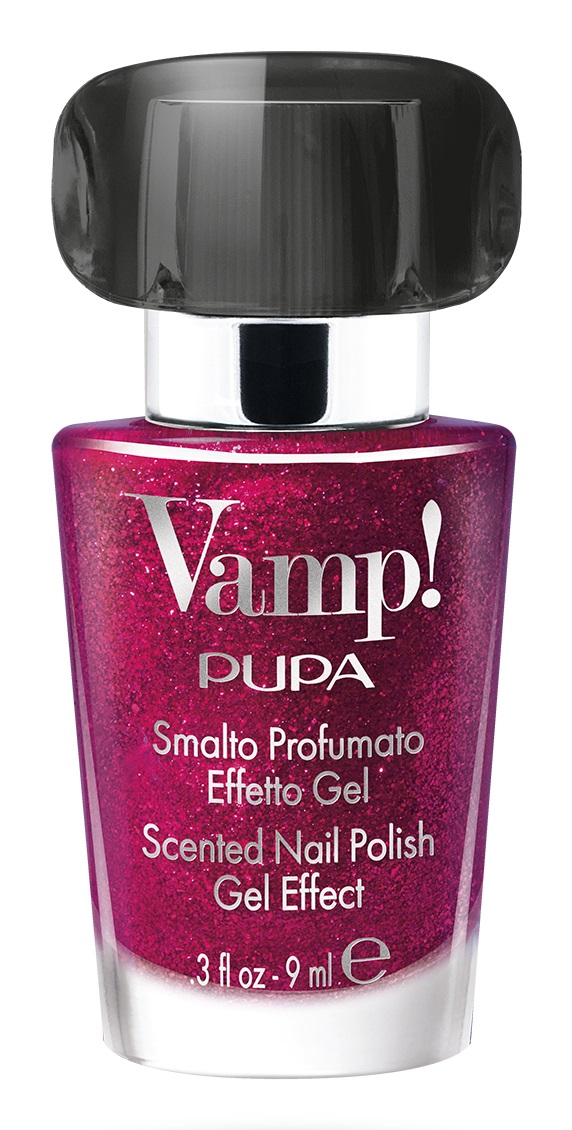 PUPA Milano Pupa <3 Pennyblack Vamp! Glitz`n Glam Smalto Profumato Effetto Gel 9 ml - Blinding Deep Red