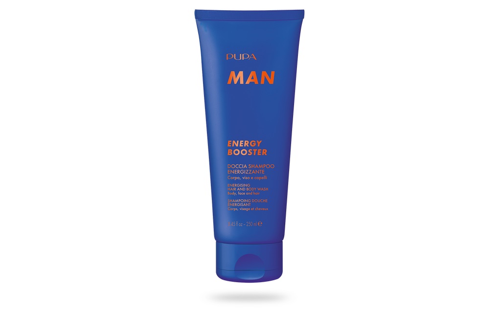 PUPA Milano Energy Booster - Doccia Shampoo Energizzante Uomo 250 ml