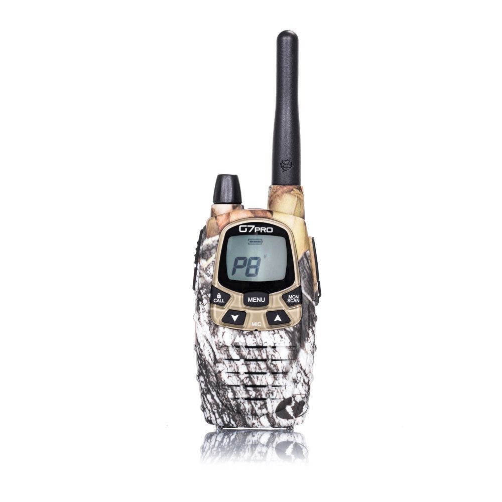 Midland G7 PRO Ricetrasmittente Walkie Talkie Mimetico - Dual Band 16 Canali PMR446 e 69 Canali LPD, 4 Batterie Ricaricabili Ni-MH AA