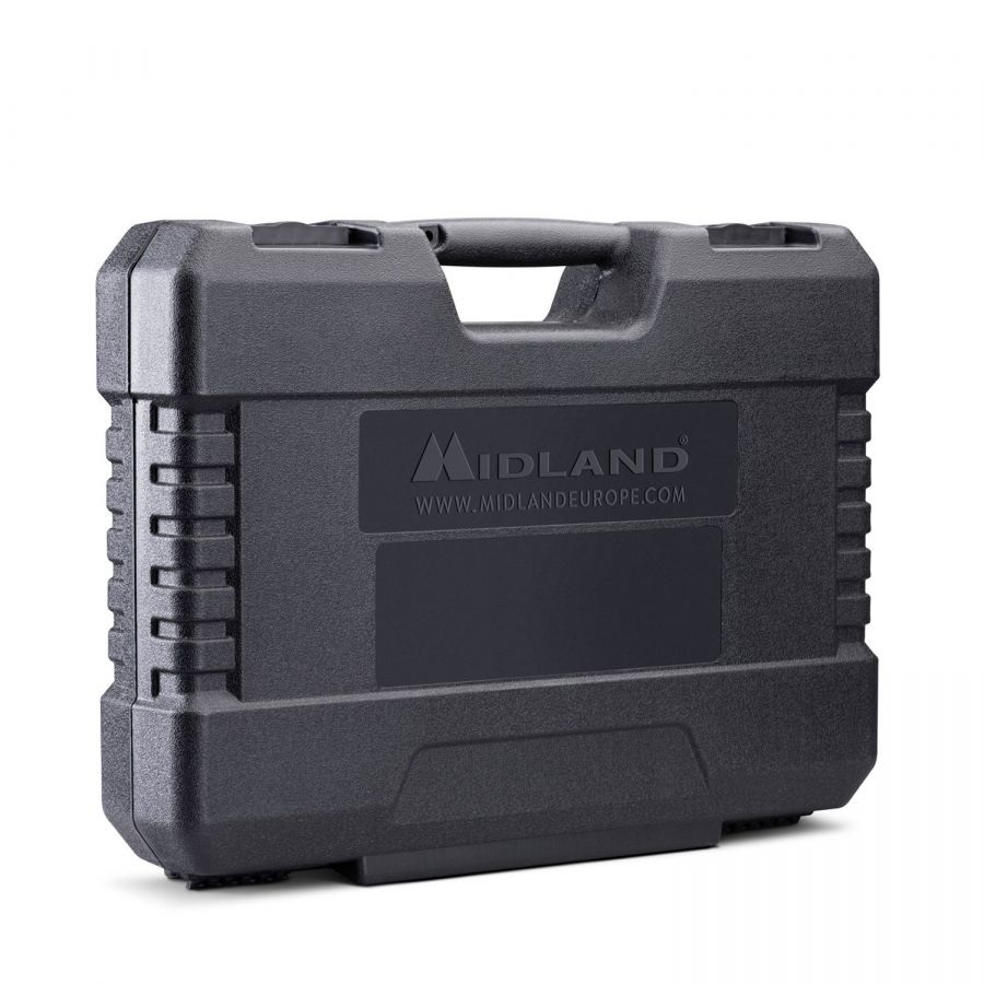 Midland G7 Pro Work Edition - Ricetrasmettitore PMR446/LPD, 16 Canali, Plastica ABS, Valigetta Inclusa