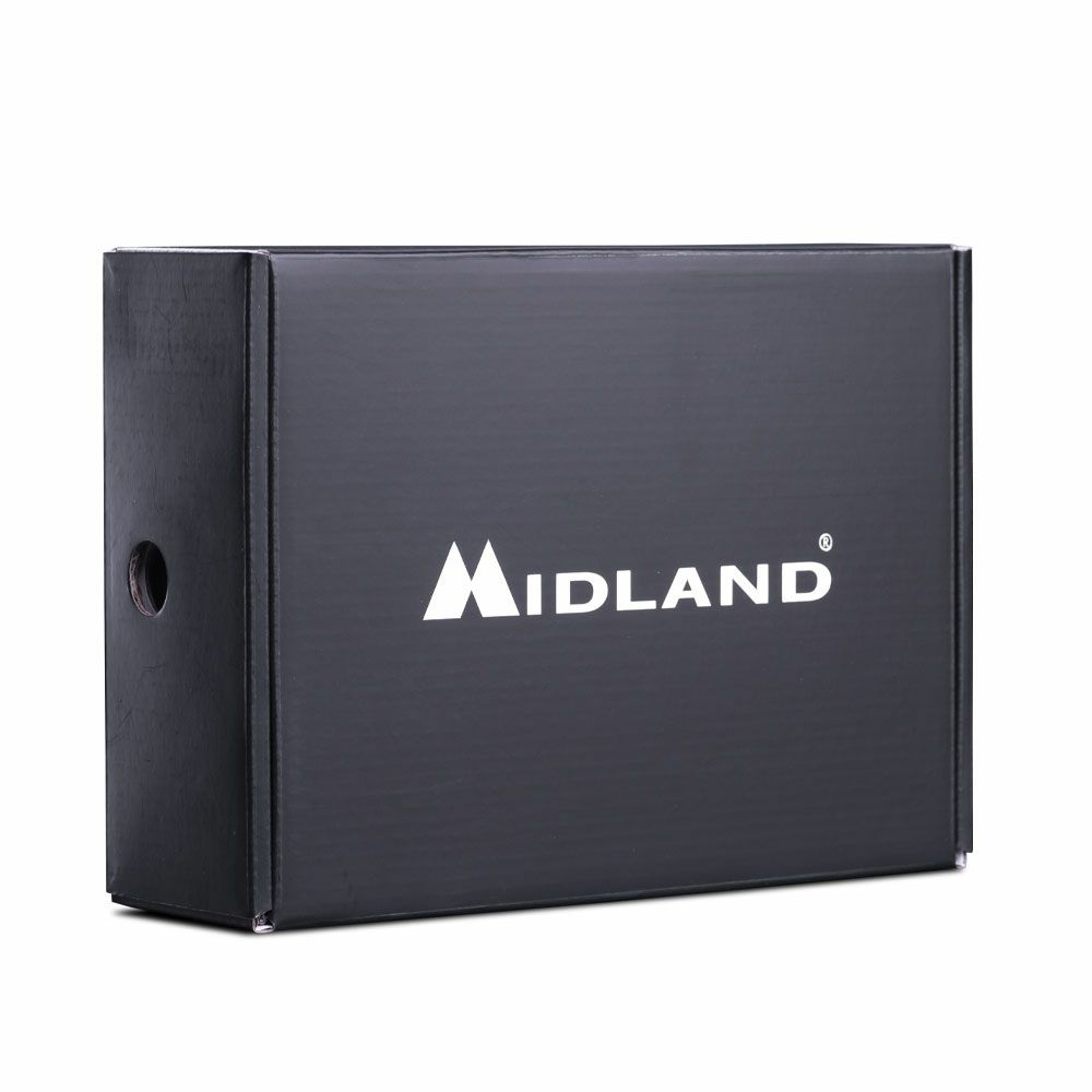 Midland BTX1 Pro S Interfono Bluetooth da Moto Doppio con Hi-Fi Speaker, Modalità Conferenza fino a 4 Persone, Portata 800 m