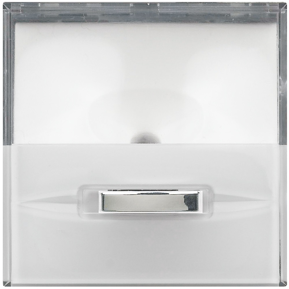 BTicino H4382/230 Lampada Segnapasso LED a Luce Bianca 230Vac con Interruttore a Slitta - Serie Axolute