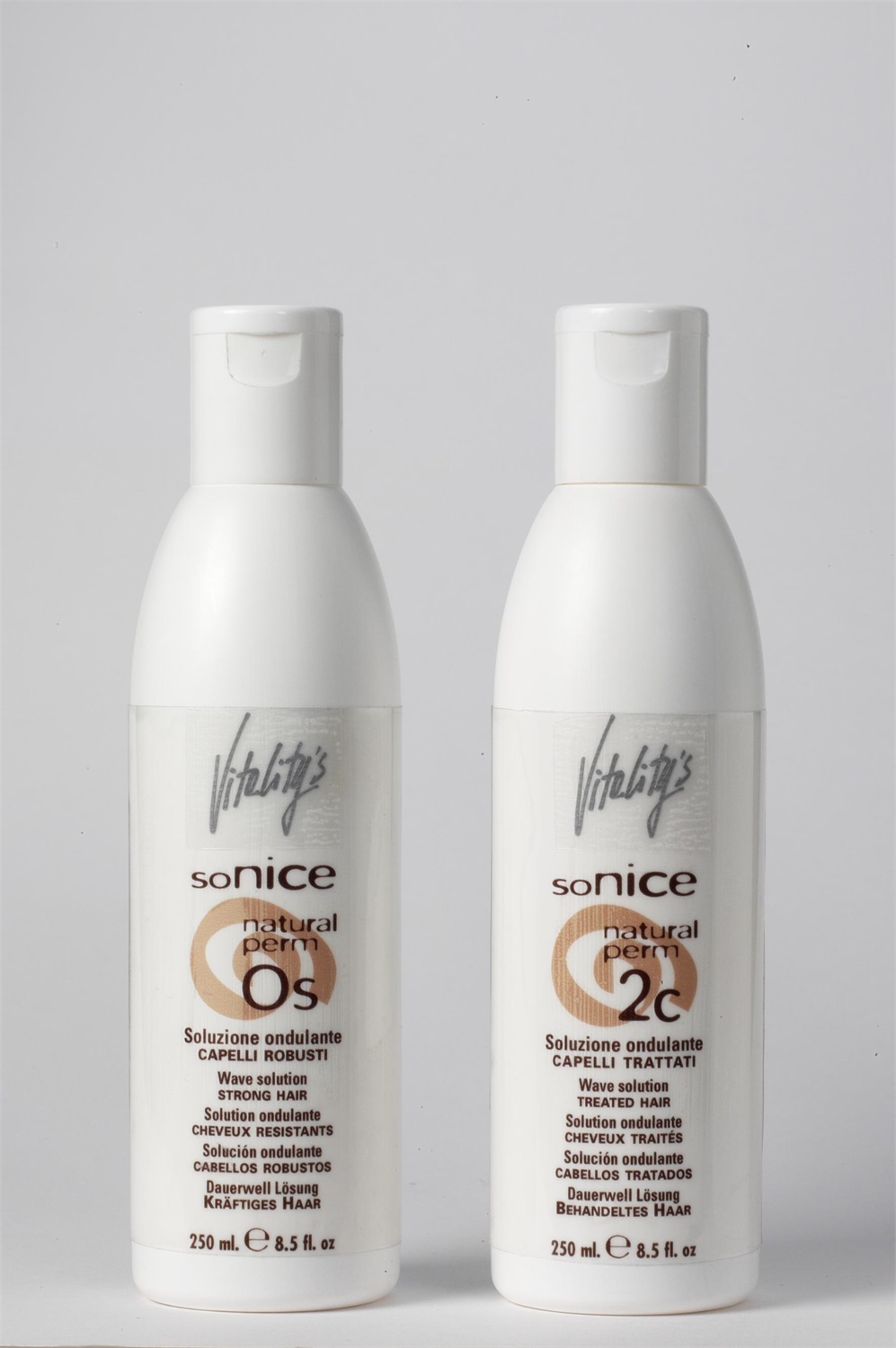 Vitality's So Nice Natural Perm 250 ml - Crema per Capelli per Ricci